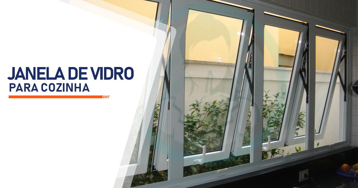 Janela de Vidro para Cozinha Cascavel