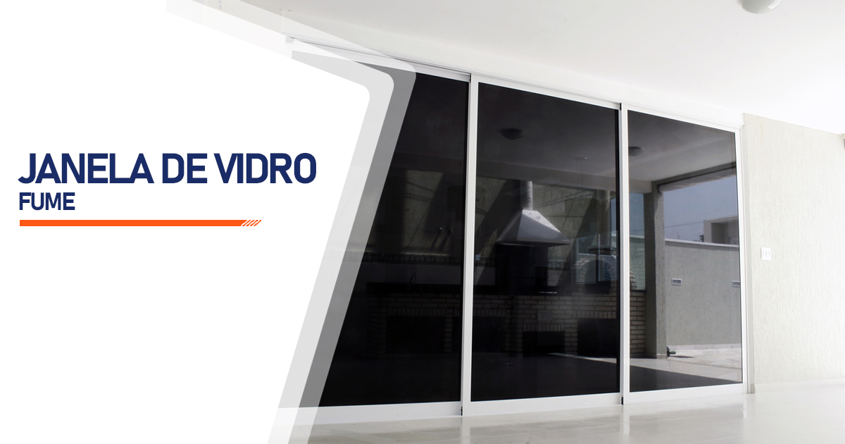 Janela Vidro Fume Cascavel